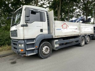 MAN 26.320 Pritsche mit Kran Tirre 170 - Sal/ Açık kasa kamyon, Vinçli kamyon: fotoğraf 2 MAN 26.320 Pritsche mit Kran Tirre 170 - Sal/ Açık kasa kamyon, Vinçli kamyon: fotoğraf 2