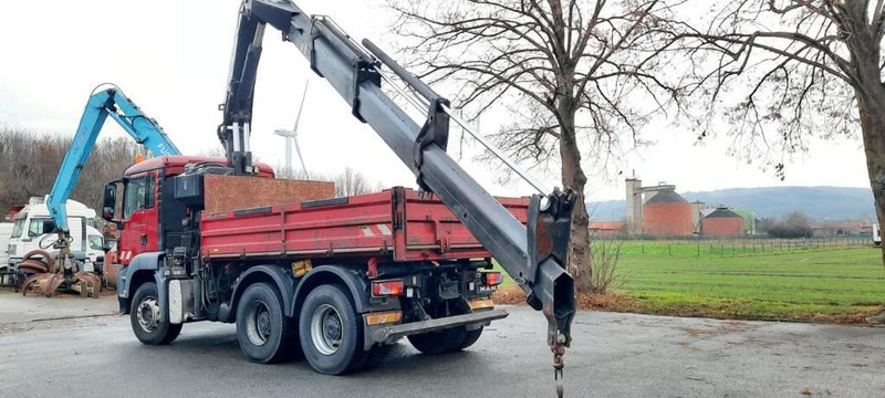 MAN 26.440TGS Kipper+Kran Meiller/Stahl - Damperli kamyon, Vinçli kamyon: fotoğraf 2 MAN 26.440TGS Kipper+Kran Meiller/Stahl - Damperli kamyon, Vinçli kamyon: fotoğraf 2