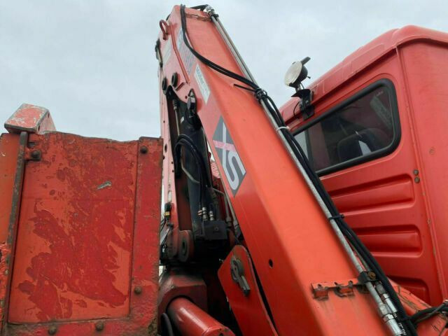 MAN ME18.284 mit Kran Not Aus Hiab 122B - Sal/ Açık kasa kamyon, Vinçli kamyon: fotoğraf 4 MAN ME18.284 mit Kran Not Aus Hiab 122B - Sal/ Açık kasa kamyon, Vinçli kamyon: fotoğraf 4