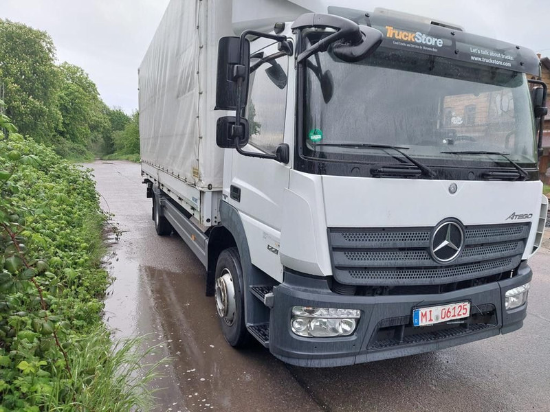 Mercedes-Benz 1221 Atego 3 Plane/Spr. LBW - Tenteli kamyon: fotoğraf 1 Mercedes-Benz 1221 Atego 3 Plane/Spr. LBW - Tenteli kamyon: fotoğraf 1