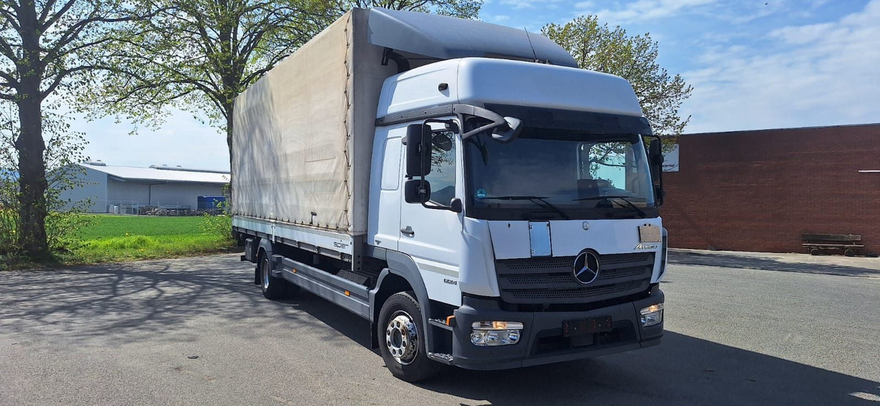 Mercedes-Benz 1224 Atego 3 G.Haus/Hochdach LBW AHK - Tenteli kamyon: fotoğraf 2 Mercedes-Benz 1224 Atego 3 G.Haus/Hochdach LBW AHK - Tenteli kamyon: fotoğraf 2
