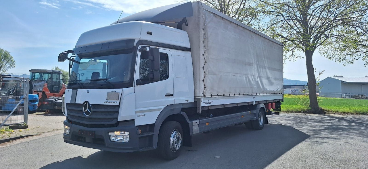 Mercedes-Benz 1224 Atego 3 G.Haus/Hochdach LBW AHK - Tenteli kamyon: fotoğraf 1 Mercedes-Benz 1224 Atego 3 G.Haus/Hochdach LBW AHK - Tenteli kamyon: fotoğraf 1