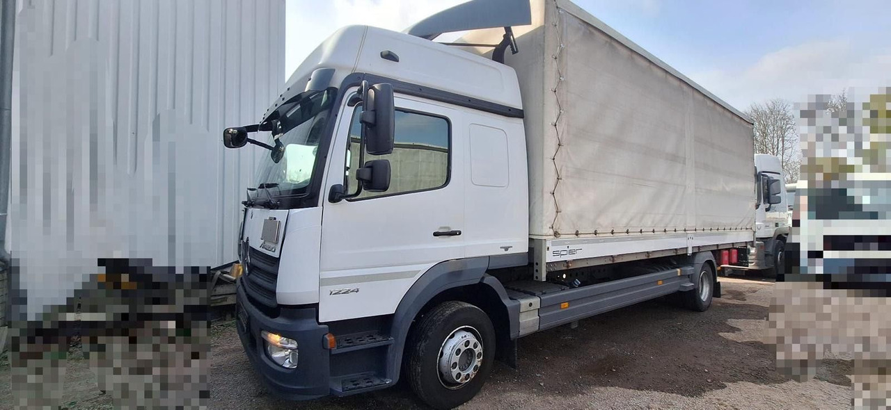 Mercedes-Benz 1224 Atego 3 G.Haus/Hochdach LBW AHK - Tenteli kamyon: fotoğraf 4 Mercedes-Benz 1224 Atego 3 G.Haus/Hochdach LBW AHK - Tenteli kamyon: fotoğraf 4