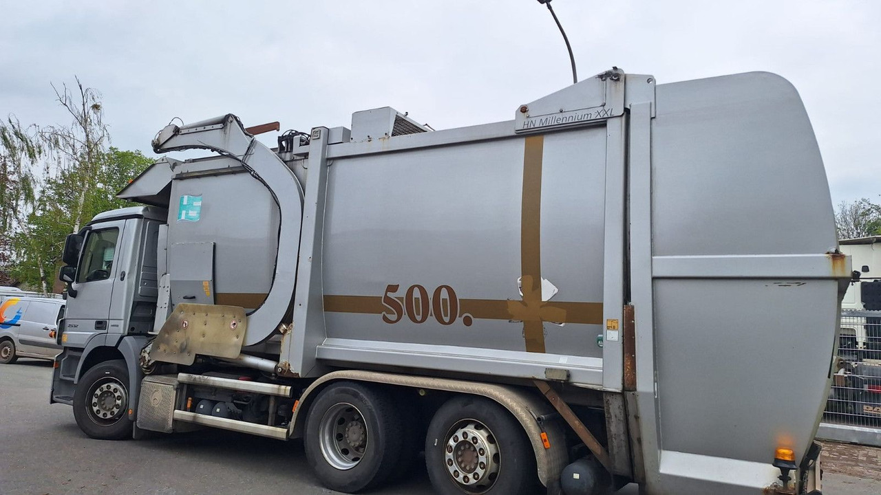 Mercedes-Benz 2532 Actros Überkopflader - Çöp kamyonu: fotoğraf 4 Mercedes-Benz 2532 Actros Überkopflader - Çöp kamyonu: fotoğraf 4