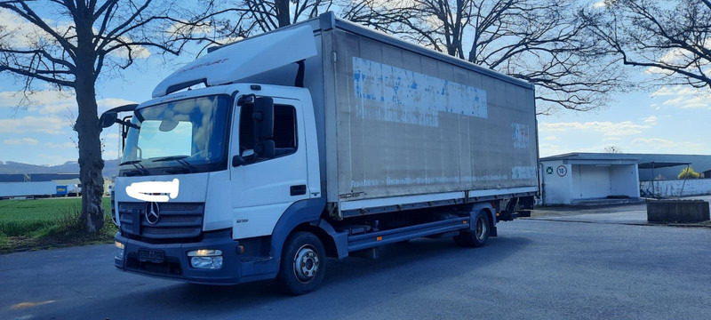 Mercedes-Benz 816 Atego 4x2 Plane Spriegel Klima - Tenteli kamyon: fotoğraf 5 Mercedes-Benz 816 Atego 4x2 Plane Spriegel Klima - Tenteli kamyon: fotoğraf 5