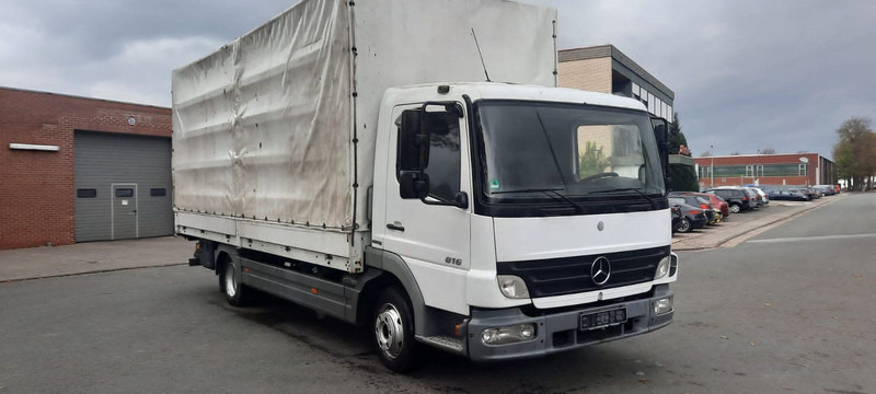 Mercedes-Benz 816 Pritsche Plane - Tenteli kamyon: fotoğraf 2 Mercedes-Benz 816 Pritsche Plane - Tenteli kamyon: fotoğraf 2