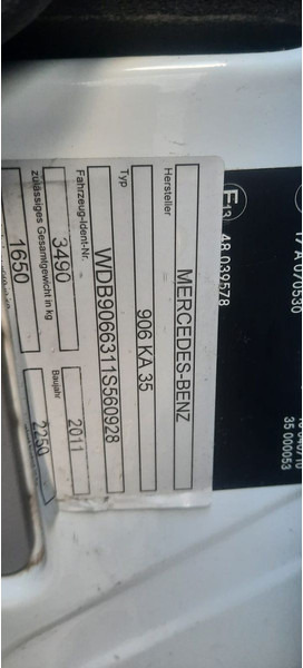 Mercedes-Benz Sprinter 316 Kastenwagen - Küçük panelvan: fotoğraf 4 Mercedes-Benz Sprinter 316 Kastenwagen - Küçük panelvan: fotoğraf 4