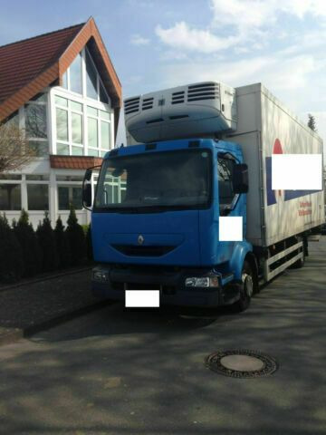 Renault Midlum 220 Tiefkühlkoffer Thermoking Diesel+Stro - Refrijeratör kamyon: fotoğraf 1 Renault Midlum 220 Tiefkühlkoffer Thermoking Diesel+Stro - Refrijeratör kamyon: fotoğraf 1