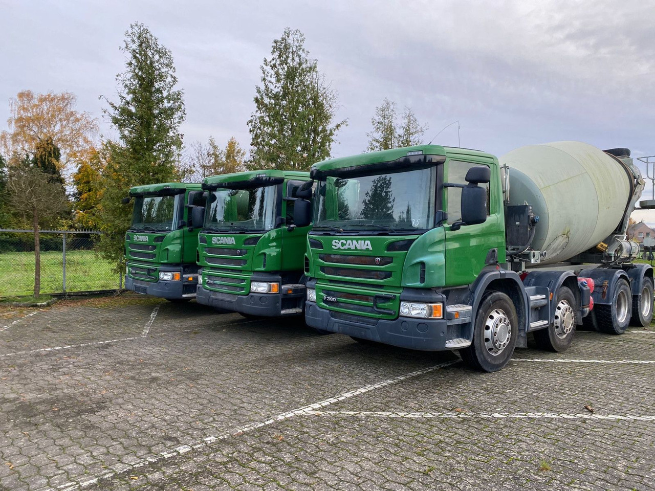 Scania 2x P360 Betonmischer 8x4 Blatt/Blatt E6 2 stück - Transmikser: fotoğraf 3 Scania 2x P360 Betonmischer 8x4 Blatt/Blatt E6 2 stück - Transmikser: fotoğraf 3