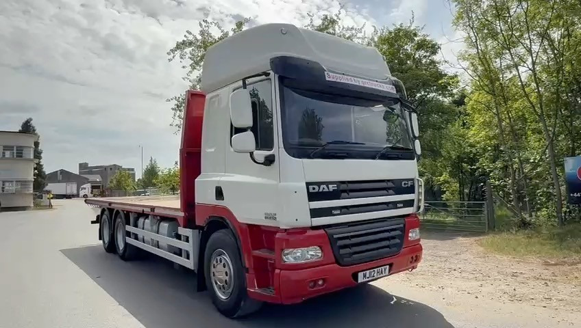 2012 DAF CF 85.510 10 Tyre Rear Lift Flatbed - Sal/ Açık kasa kamyon: fotoğraf 4 2012 DAF CF 85.510 10 Tyre Rear Lift Flatbed - Sal/ Açık kasa kamyon: fotoğraf 4