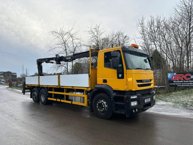 2013 Iveco Strails Dropside/Crane Truck - Sal/ Açık kasa kamyon: fotoğraf 5 2013 Iveco Strails Dropside/Crane Truck - Sal/ Açık kasa kamyon: fotoğraf 5