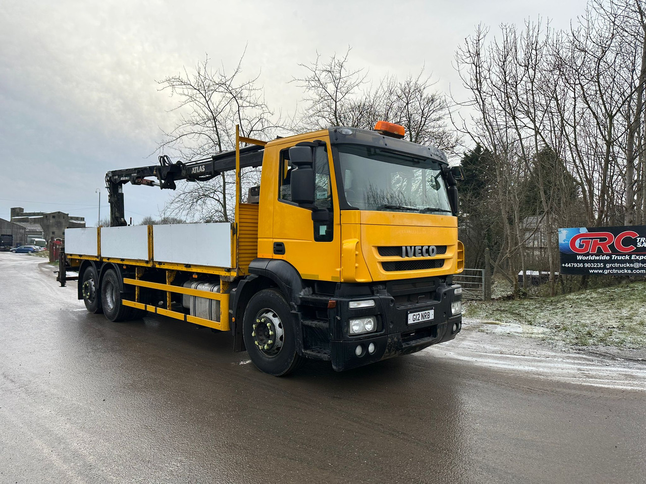 2013 Iveco Strails Dropside/Crane Truck - Sal/ Açık kasa kamyon: fotoğraf 2 2013 Iveco Strails Dropside/Crane Truck - Sal/ Açık kasa kamyon: fotoğraf 2