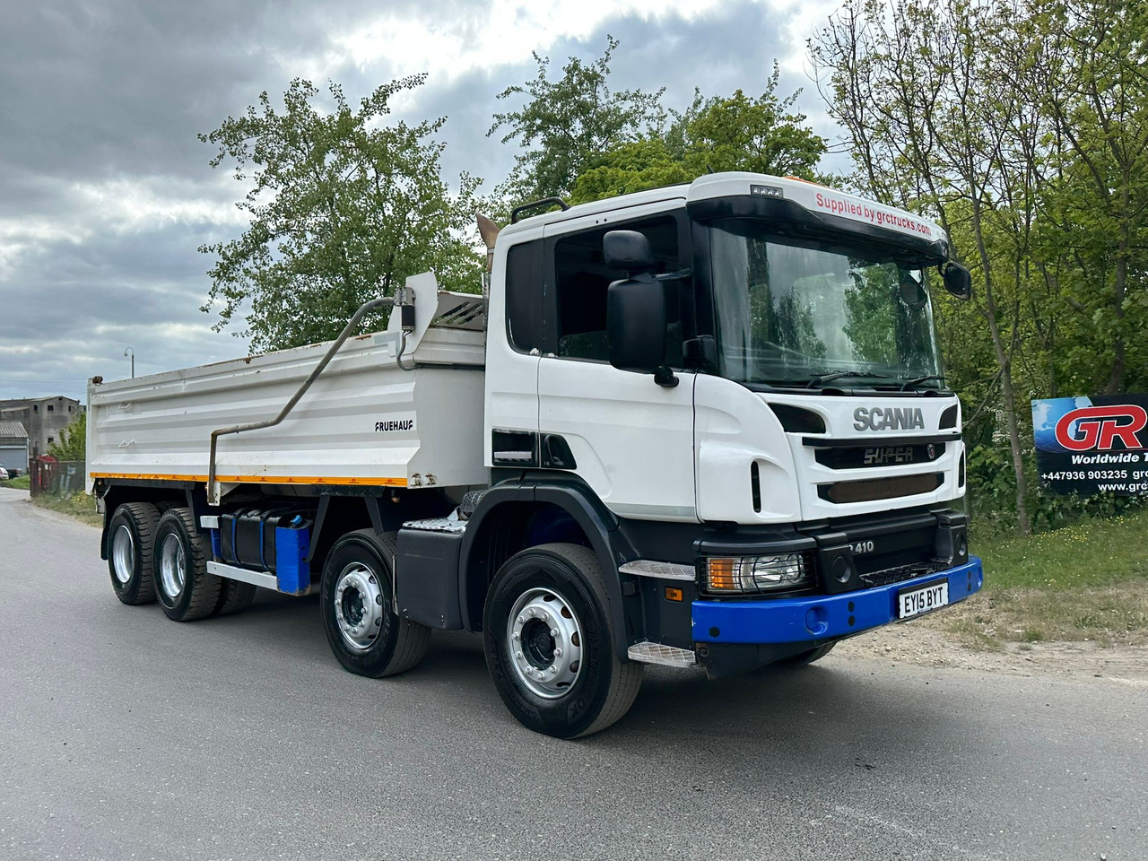 Damperli kamyon 2015 Scania P410 Tipper Truck: fotoğraf 11