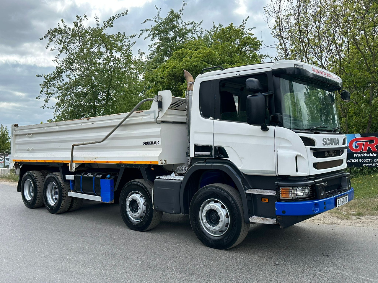 Damperli kamyon 2015 Scania P410 Tipper Truck: fotoğraf 8