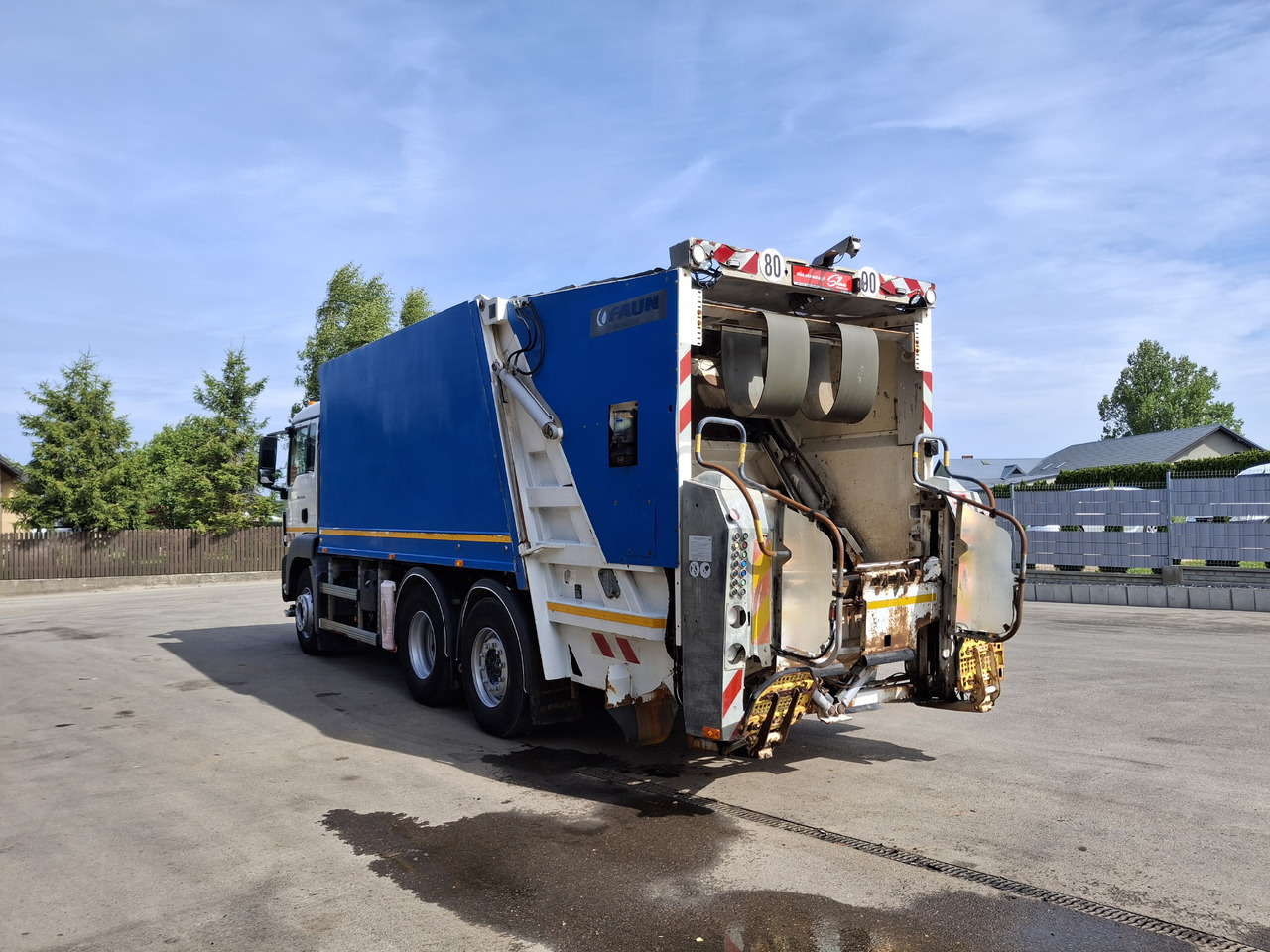 MAN MAN TGS 28.360 Śmieciarka Müllwagen Garbage Truck FAUN 3 Osie - Çöp kamyonu: fotoğraf 3 MAN MAN TGS 28.360 Śmieciarka Müllwagen Garbage Truck FAUN 3 Osie - Çöp kamyonu: fotoğraf 3