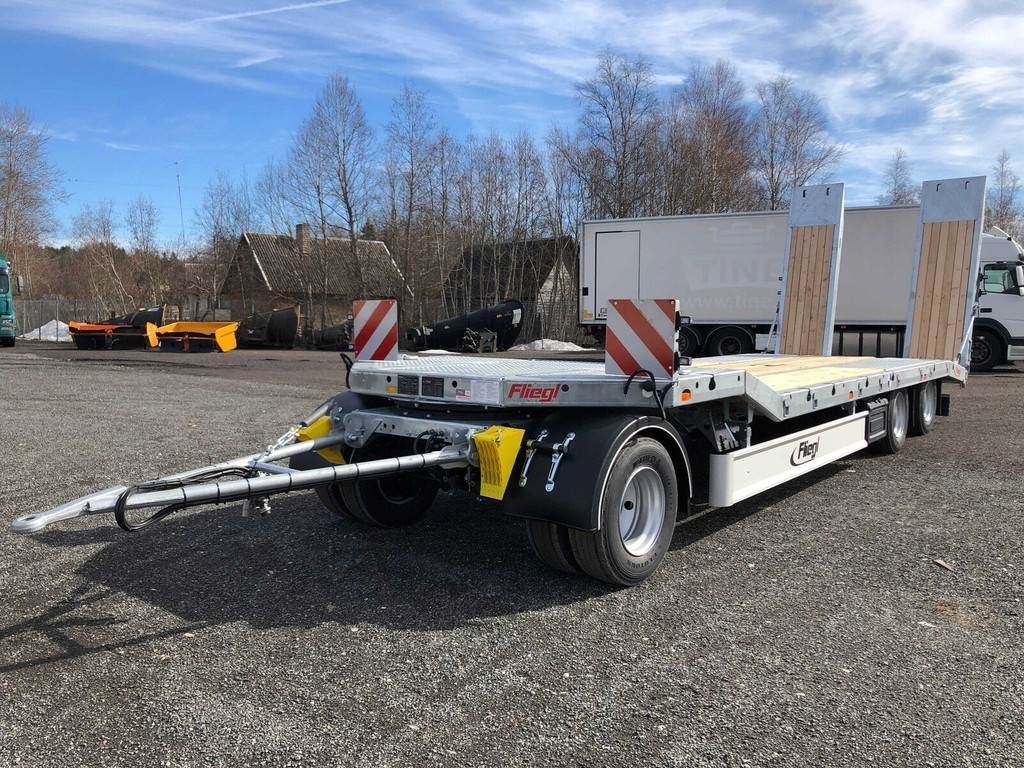 Fliegl DTS-S 300  - Alçak çerçeveli platform römork: fotoğraf 1 Fliegl DTS-S 300  - Alçak çerçeveli platform römork: fotoğraf 1