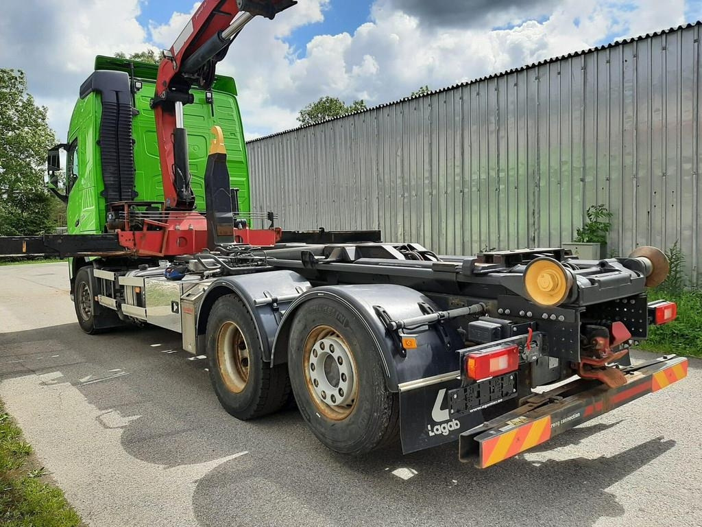 Volvo FH500 6X2 PALIFT + HMF 2120 K5 - Kancalı yükleyici kamyon: fotoğraf 2 Volvo FH500 6X2 PALIFT + HMF 2120 K5 - Kancalı yükleyici kamyon: fotoğraf 2