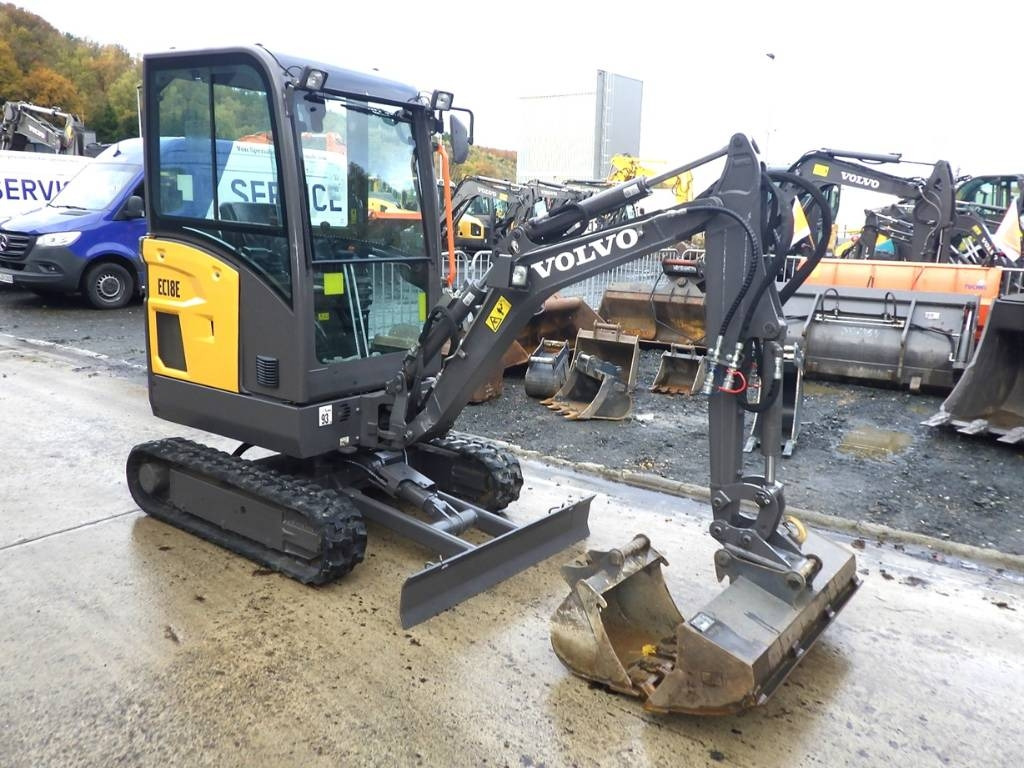 Volvo EC 18 E - Mini ekskavatör: fotoğraf 3 Volvo EC 18 E - Mini ekskavatör: fotoğraf 3