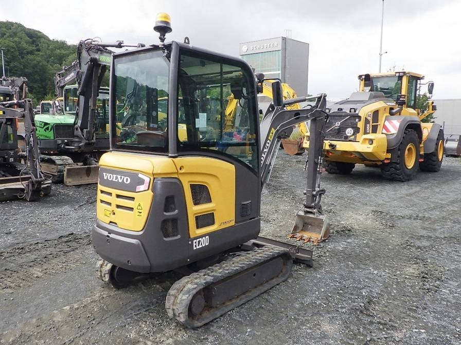 Volvo EC 20 D  - Mini ekskavatör: fotoğraf 5 Volvo EC 20 D  - Mini ekskavatör: fotoğraf 5