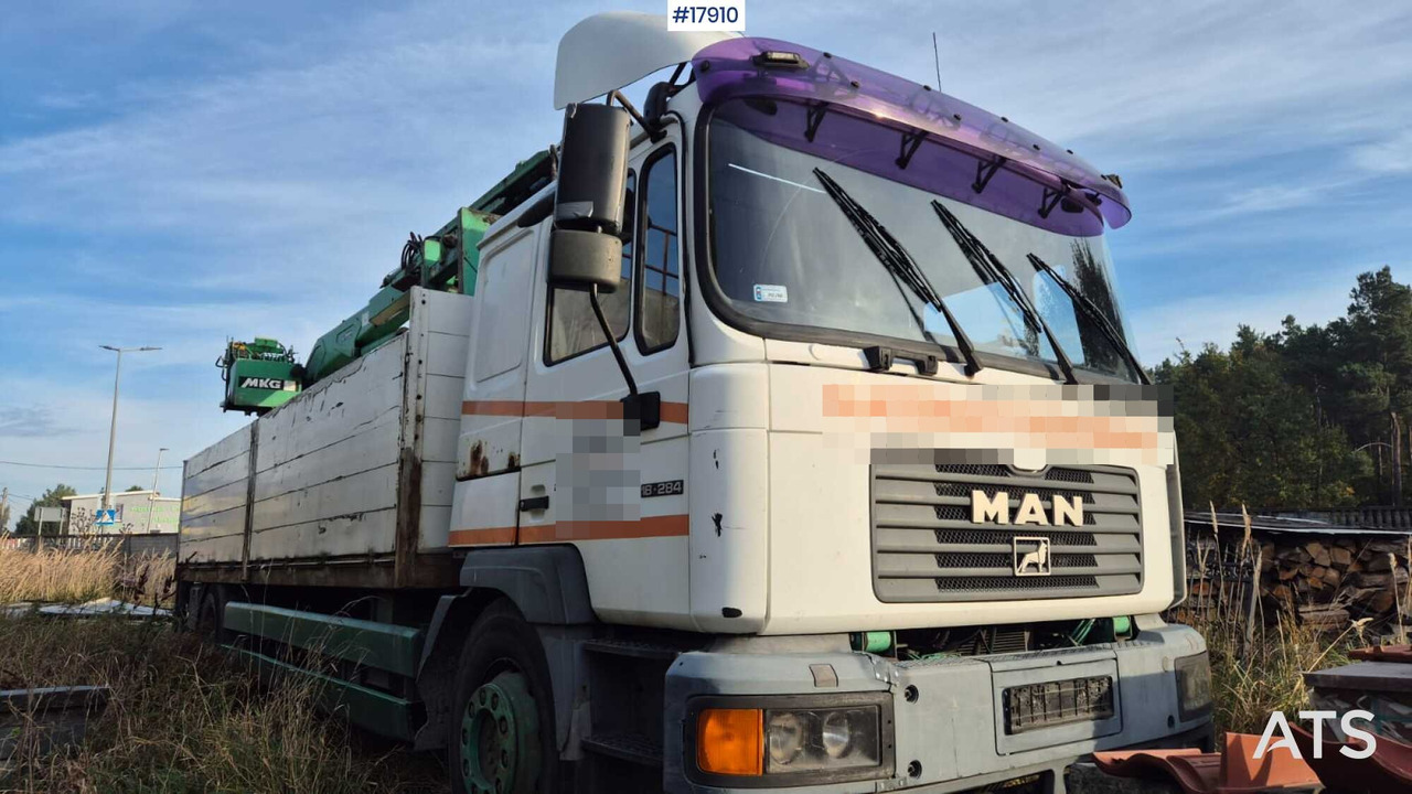 2000 MAN 18.284 - Sal/ Açık kasa kamyon, Vinçli kamyon: fotoğraf 3 2000 MAN 18.284 - Sal/ Açık kasa kamyon, Vinçli kamyon: fotoğraf 3