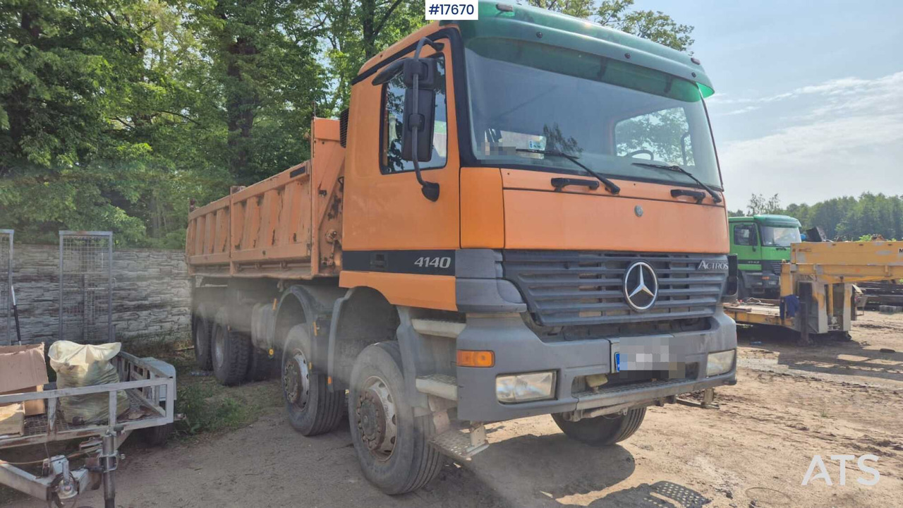 2002 Mercedes-Benz 4140 - Damperli kamyon: fotoğraf 5 2002 Mercedes-Benz 4140 - Damperli kamyon: fotoğraf 5