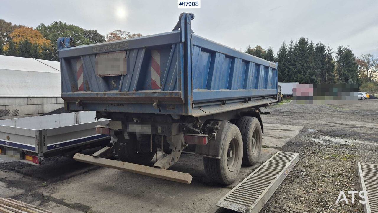 2008 Meiller MZDA 18/21 - Damperli römork: fotoğraf 4 2008 Meiller MZDA 18/21 - Damperli römork: fotoğraf 4