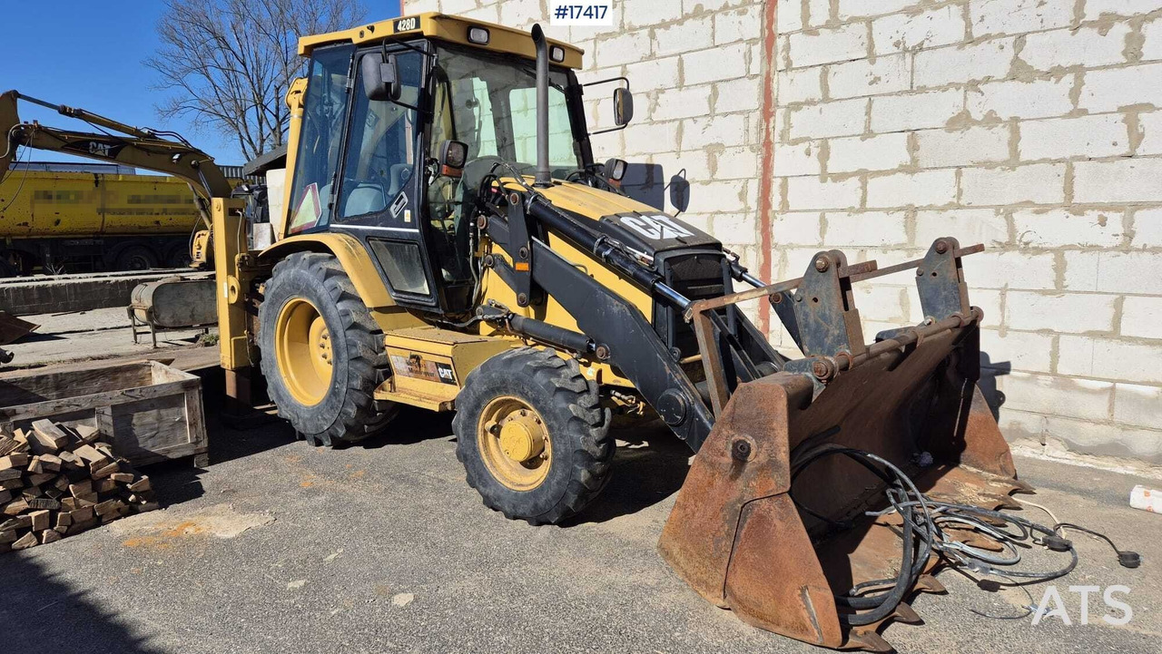Backhoe loader CATERPILLAR 428 D 4x4 (2004) - Iş makinesi: fotoğraf 4 Backhoe loader CATERPILLAR 428 D 4x4 (2004) - Iş makinesi: fotoğraf 4