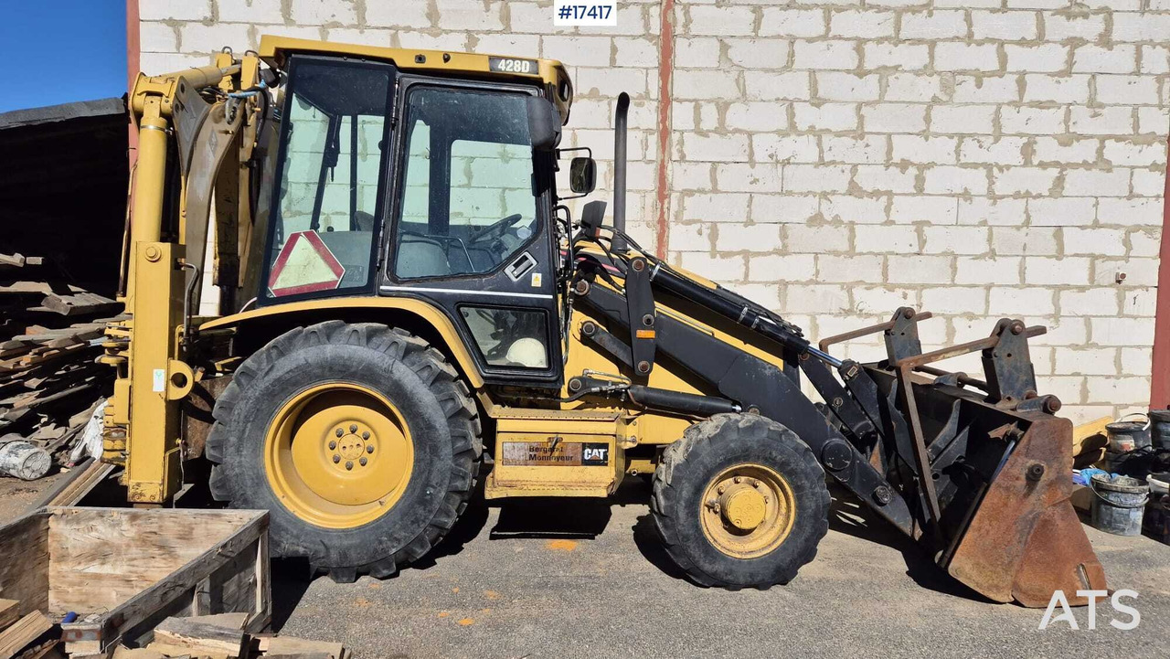Backhoe loader CATERPILLAR 428 D 4x4 (2004) - Iş makinesi: fotoğraf 1 Backhoe loader CATERPILLAR 428 D 4x4 (2004) - Iş makinesi: fotoğraf 1