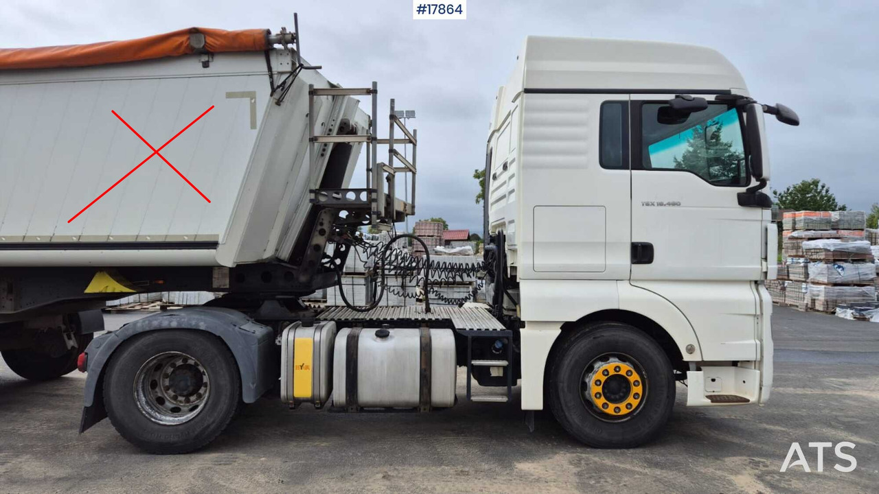 MAN TGS 18.480 tractor unit (2011) Tipping hydraulics. - Çekici: fotoğraf 5 MAN TGS 18.480 tractor unit (2011) Tipping hydraulics. - Çekici: fotoğraf 5