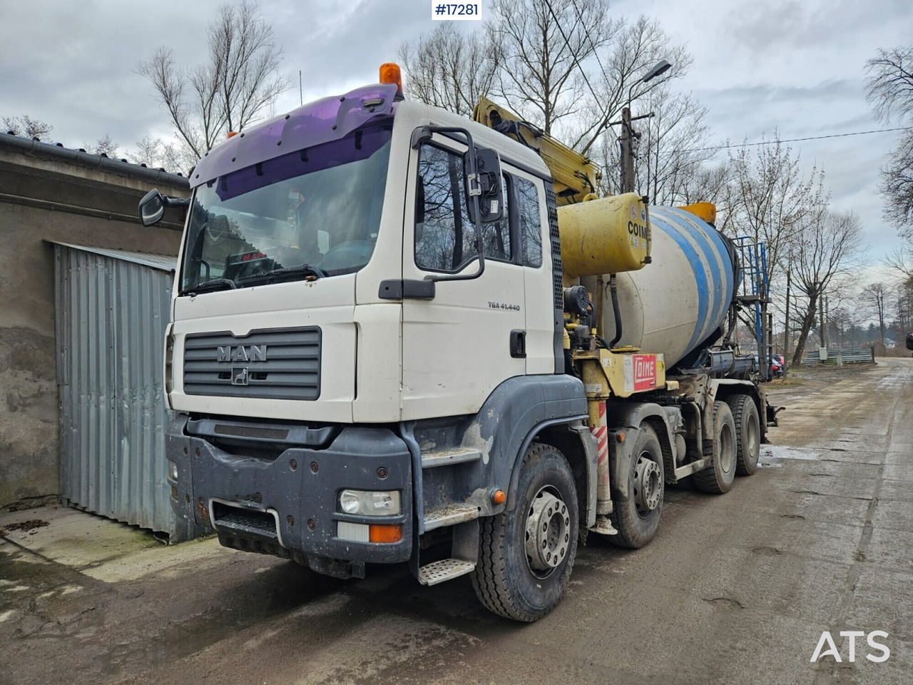 Coime C311 concrete pump on MAN TGA 41.440 chassis (2008) - Mobil beton pompası: fotoğraf 5 Coime C311 concrete pump on MAN TGA 41.440 chassis (2008) - Mobil beton pompası: fotoğraf 5