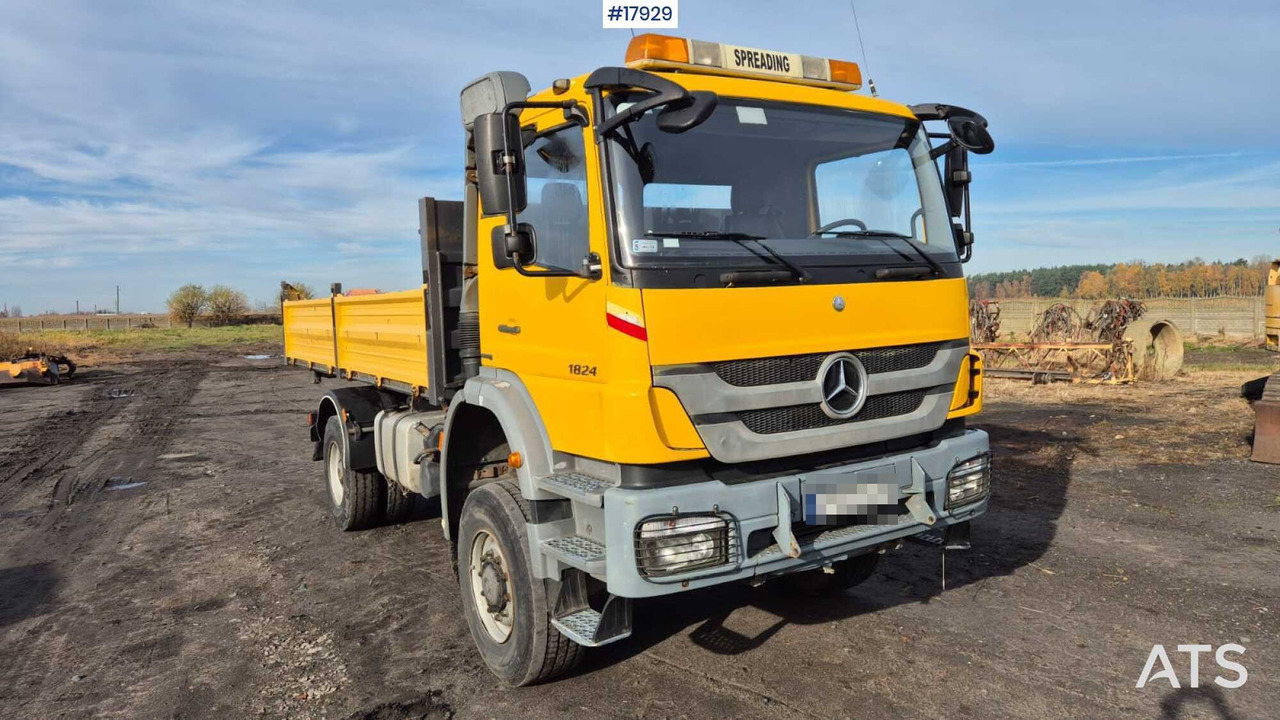 Mercedes-Benz 1824 4x4 dump truck (2005) - Diğer araçlar: fotoğraf 3 Mercedes-Benz 1824 4x4 dump truck (2005) - Diğer araçlar: fotoğraf 3