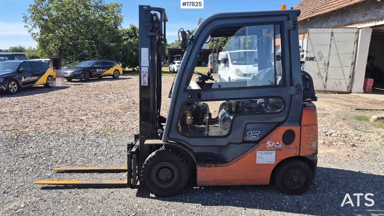 Forklift TOYOTA 02-8FGF15 (2007) - LPG forklift: fotoğraf 5 Forklift TOYOTA 02-8FGF15 (2007) - LPG forklift: fotoğraf 5