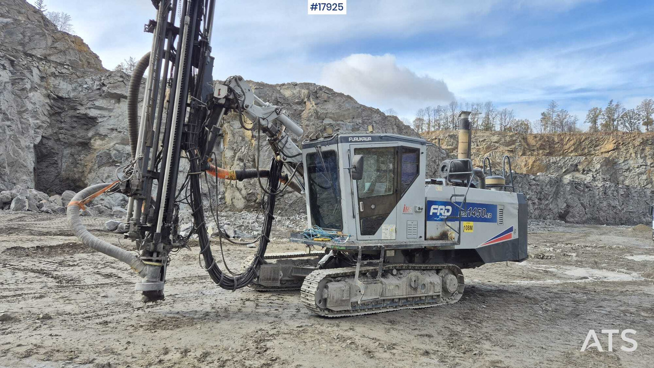 HYDRAULIC CRAWLER DRILL FURUKAWA HCR1450-ED (2015) - Burgu makinesi: fotoğraf 2 HYDRAULIC CRAWLER DRILL FURUKAWA HCR1450-ED (2015) - Burgu makinesi: fotoğraf 2