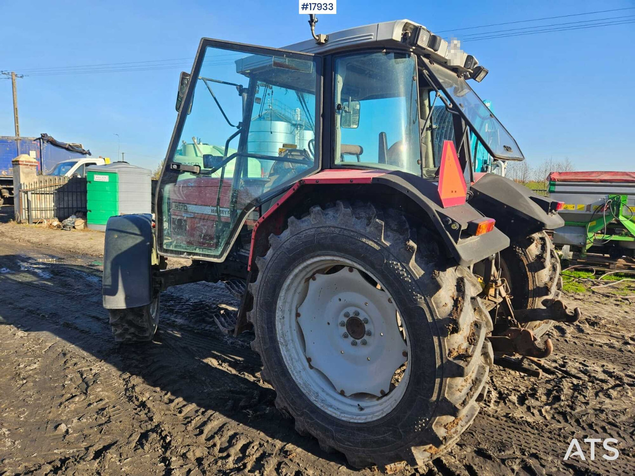 Massey Ferguson 6170 tractor (1995) - Traktör: fotoğraf 5 Massey Ferguson 6170 tractor (1995) - Traktör: fotoğraf 5