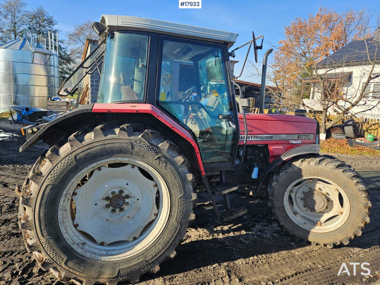 Massey Ferguson 6170 tractor (1995) - Traktör: fotoğraf 4 Massey Ferguson 6170 tractor (1995) - Traktör: fotoğraf 4