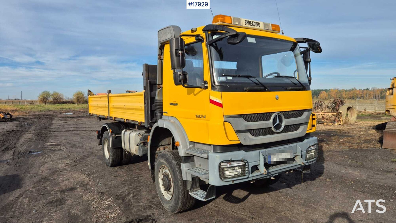 Mercedes-Benz 1824 4x4 dump truck (2005) - Damperli kamyon: fotoğraf 1 Mercedes-Benz 1824 4x4 dump truck (2005) - Damperli kamyon: fotoğraf 1