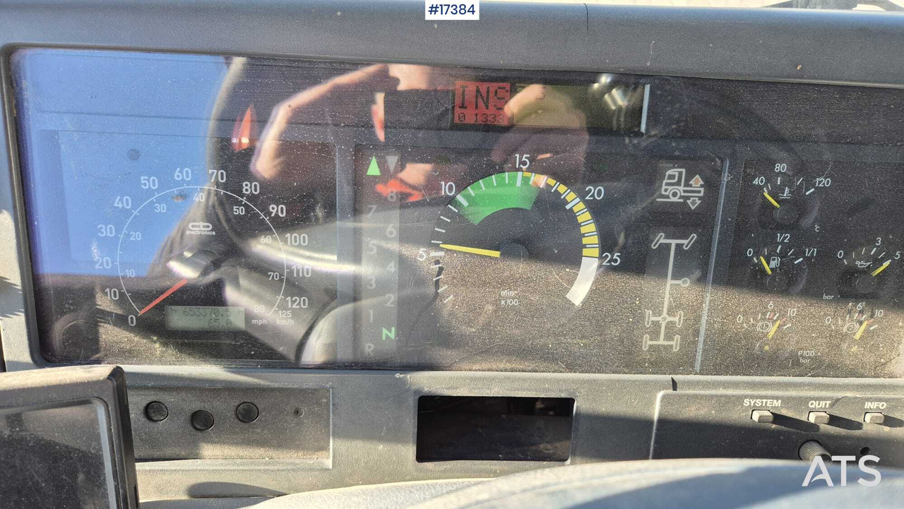 Three-axle tipper MERCEDES-BENZ ACTROS 2540 (1997) finansal kiralama Three-axle tipper MERCEDES-BENZ ACTROS 2540 (1997): fotoğraf 17