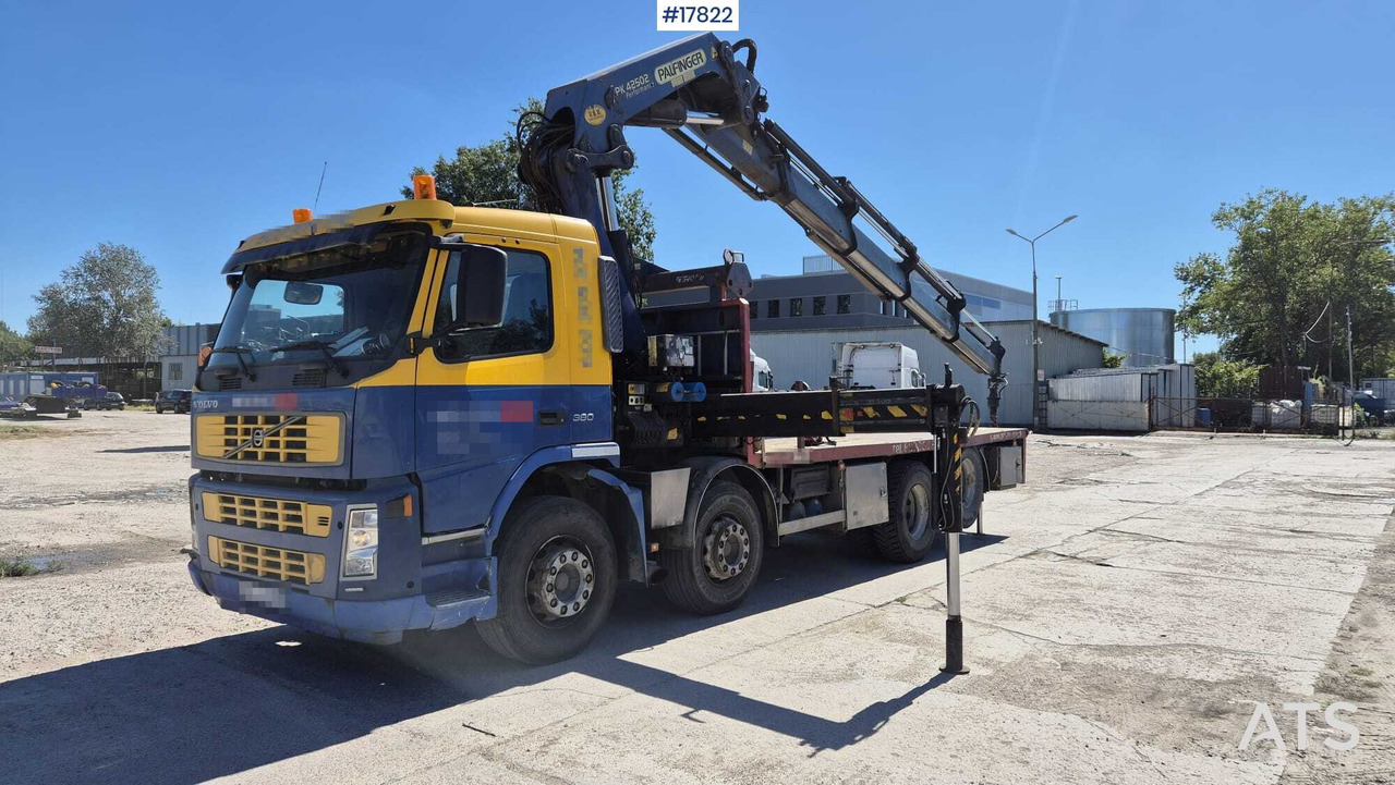 Truck VOLVO FM12 HDS - PALFINGER PK 42502 - Sal/ Açık kasa kamyon, Vinçli kamyon: fotoğraf 5 Truck VOLVO FM12 HDS - PALFINGER PK 42502 - Sal/ Açık kasa kamyon, Vinçli kamyon: fotoğraf 5