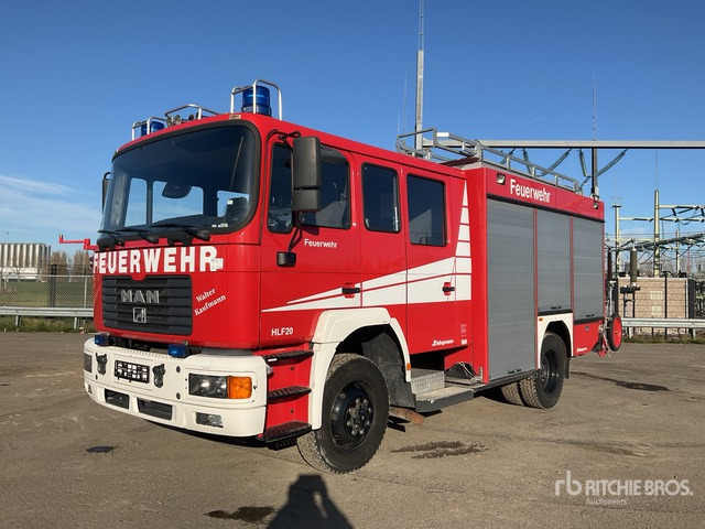 2001 MAN M34 4x4 Crew Cab Fire Truck - İtfaiye aracı: fotoğraf 1 2001 MAN M34 4x4 Crew Cab Fire Truck - İtfaiye aracı: fotoğraf 1