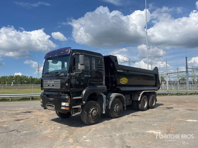 2006 MAN TGA41.430 8x8 Twin-Steer Sleeper Tri/A Dump Truck - Sap parçalama makinesi: fotoğraf 2 2006 MAN TGA41.430 8x8 Twin-Steer Sleeper Tri/A Dump Truck - Sap parçalama makinesi: fotoğraf 2