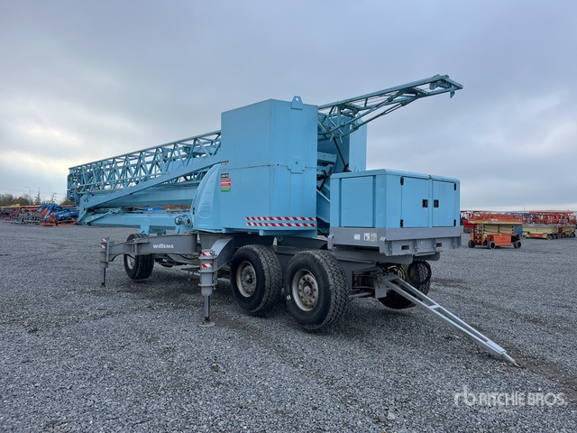 2007 Potain IGO32 Tri/A Self-Erecting Mobile Tower Crane - Kendi kendini kuran kule vinç: fotoğraf 4 2007 Potain IGO32 Tri/A Self-Erecting Mobile Tower Crane - Kendi kendini kuran kule vinç: fotoğraf 4