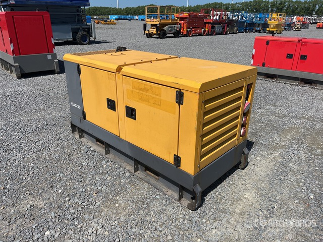 2014 Atlas Copco QAS30 30 kVA Skid-Mounted Generator Set - Elektrikli jeneratör: fotoğraf 3 2014 Atlas Copco QAS30 30 kVA Skid-Mounted Generator Set - Elektrikli jeneratör: fotoğraf 3