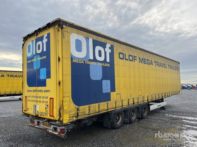 2015 Krone Mega Sattelauflieger Tri/A Curtain Side Trailer - Tenteli römork: fotoğraf 3 2015 Krone Mega Sattelauflieger Tri/A Curtain Side Trailer - Tenteli römork: fotoğraf 3