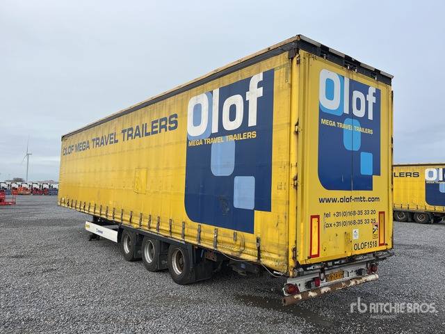 2015 Krone Mega Sattelauflieger Tri/A Curtain Side Trailer - Tenteli römork: fotoğraf 2 2015 Krone Mega Sattelauflieger Tri/A Curtain Side Trailer - Tenteli römork: fotoğraf 2