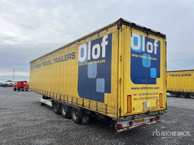 2015 Krone Mega Sattelauflieger Tri/A Curtain Side Trailer - Tenteli römork: fotoğraf 2 2015 Krone Mega Sattelauflieger Tri/A Curtain Side Trailer - Tenteli römork: fotoğraf 2