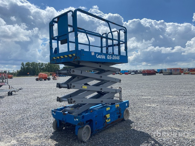 2016 Genie GS2646 Electric Scissor Lift - Makasli platform: fotoğraf 1 2016 Genie GS2646 Electric Scissor Lift - Makasli platform: fotoğraf 1