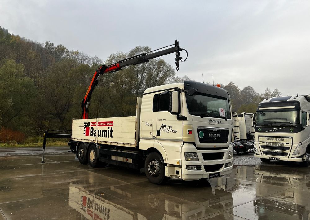 MAN TGX 26.440 // 2009 // Palfinger PK 12001EH Radio // Oś skrętna i podnoszona // - Sal/ Açık kasa kamyon, Vinçli kamyon: fotoğraf 3 MAN TGX 26.440 // 2009 // Palfinger PK 12001EH Radio // Oś skrętna i podnoszona // - Sal/ Açık kasa kamyon, Vinçli kamyon: fotoğraf 3