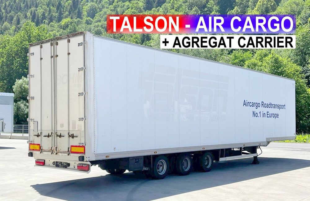 Talson Chłodnia Air Cargo // Carrier Maxima // 2006 Rok // Rolki // Przesyłki lotnicze // - Frigorifik dorse: fotoğraf 1 Talson Chłodnia Air Cargo // Carrier Maxima // 2006 Rok // Rolki // Przesyłki lotnicze // - Frigorifik dorse: fotoğraf 1