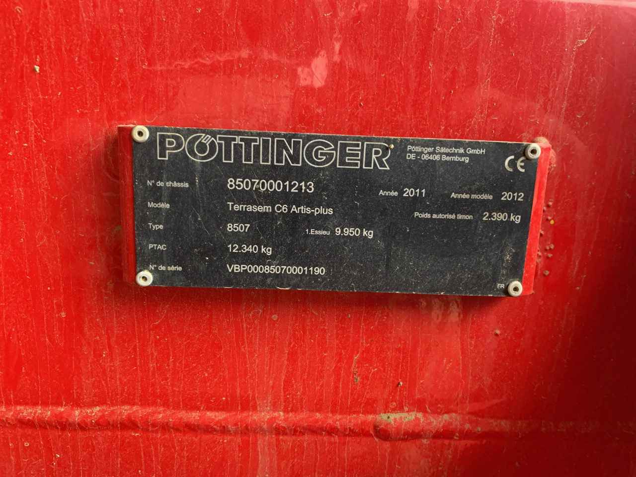 POTTINGER Terrasem C6 Artis-Plus - Hassas ekim makinesi: fotoğraf 4 POTTINGER Terrasem C6 Artis-Plus - Hassas ekim makinesi: fotoğraf 4