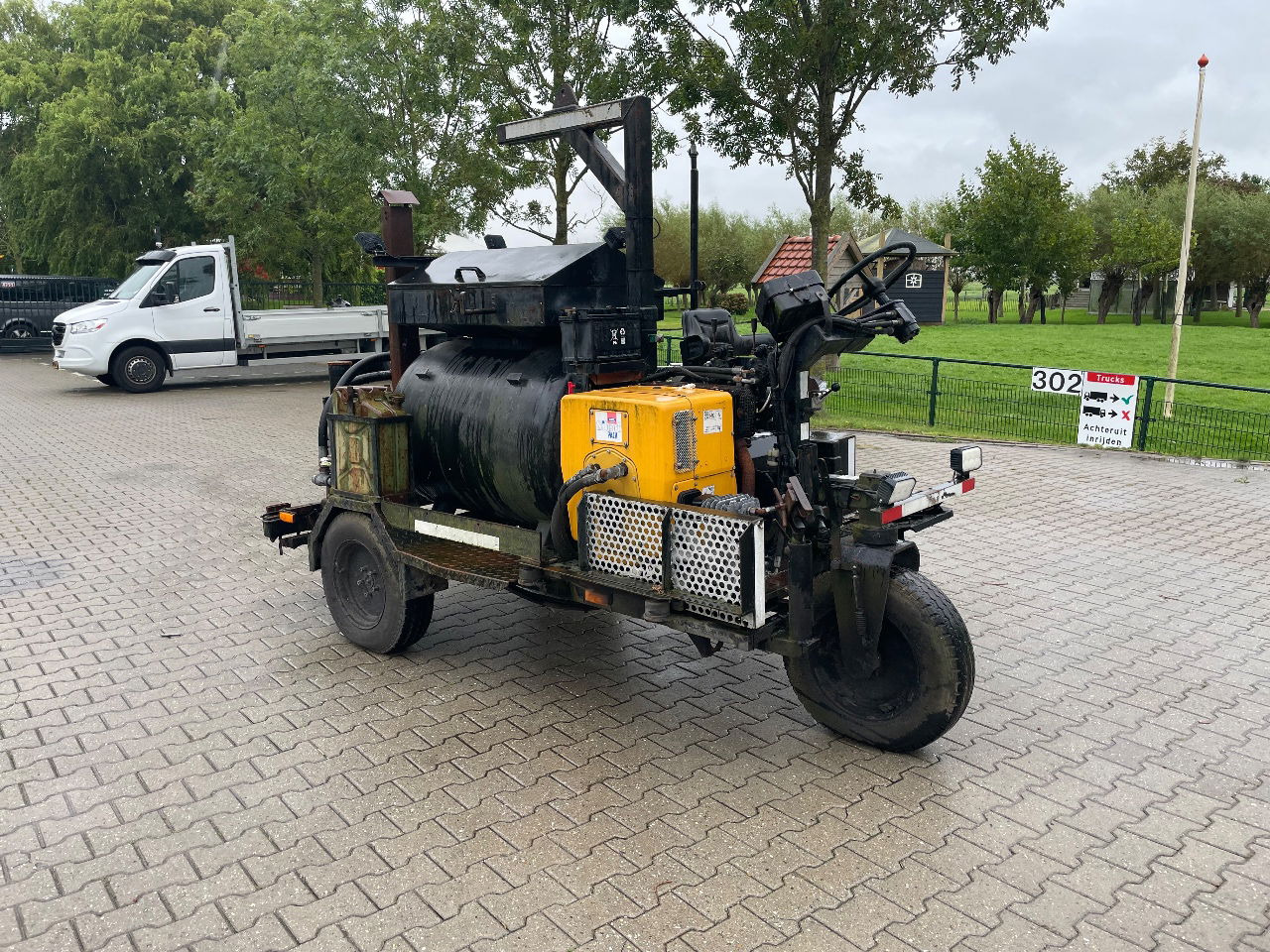 Burtec TSH 500 bitumen sprayer - Asfalt döşeme aracı: fotoğraf 5 Burtec TSH 500 bitumen sprayer - Asfalt döşeme aracı: fotoğraf 5